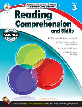 Preview of Kelley Wingate Reading Comprehension & Skills Wkbk Gr 3 Printable 104621-EB