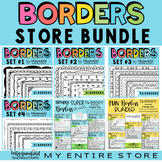 Kelly Benefield Borders My Entire Store Bundle Clipart for