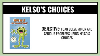 Preview of Kelso's Choices Lesson Slides 3-5