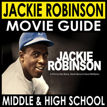 Preview of Ken Burns: Jackie Robinson Movie Guide - (Episode 1 & 2) + Answers - End of Year