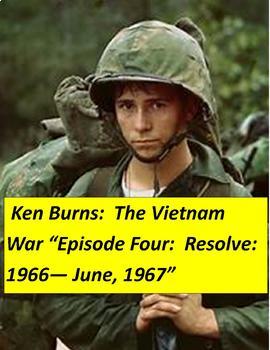 Preview of Ken  Burns Vietnam Episode 4  Questions, Quiz and Answer keys