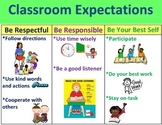 Classroom Positive Behavior Expectations