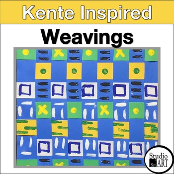 Studio SmArt: Second Grade - Kente Cloth Inspired Paper Weavings