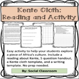 Kente Cloth: Reading and Activity (Africa Culture) 