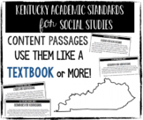 Kentucky Academic Standards, Social Studies Content Passag