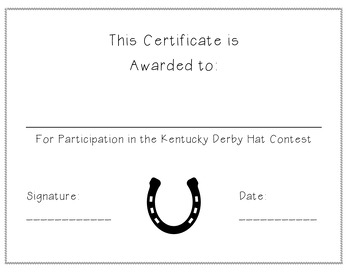 https://ecdn.teacherspayteachers.com/thumbitem/Kentucky-Derby-Hat-Contest-Certificates-9498628-1683282941/original-9498628-1.jpg