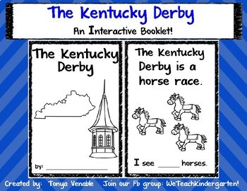 Preview of Kentucky Derby Interactive Booklet