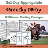Kentucky Derby Reading Passages and Comprehension Activity