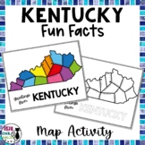 Kentucky Map Activity | Fun State Facts