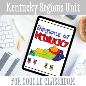 Preview of Kentucky Regions Mini-Unit Bundle for GOOGLE CLASSROOM