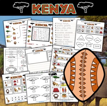 Preview of Kenya Activity Set