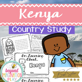 Kenya Country Study *BEST SELLER* Comprehension, Activitie