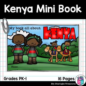 Preview of Kenya  Mini Book for Early Readers - A Country Study