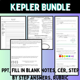 Kepler's Laws Bundle: PPT, Notes, CER