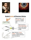 Kepler's Laws of Planetary Motion: ELLIPSE LAB - Loaded with FUN!