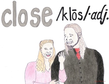 Preview of Kept Close Cartoon--Printable Montessori Homograph Card