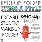 Ketchup Folder - Bitmoji Style