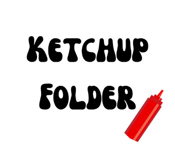 Preview of Ketchup Folder labels