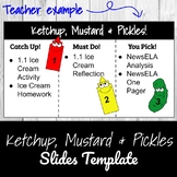 Ketchup, Mustard & Pickles Slides