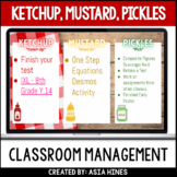Ketchup Mustard and Pickles Classroom Slides Google Differ