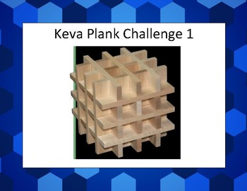 Preview of Keva Plank Task Cards