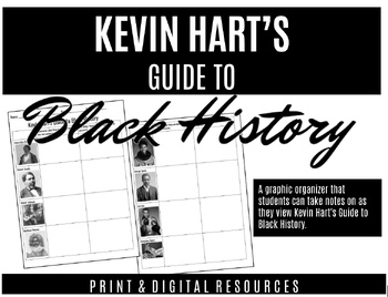 Preview of Kevin Hart's Guide to Black History Worksheet