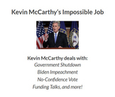 Kevin McCarthy vs Government Shutdown, Biden Impeachment, 