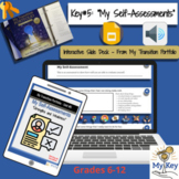 Key #5:  My Self-Assessments -  Interactive Google Slides-
