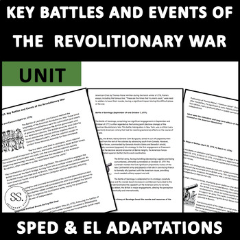 Preview of Key Battles and Events of the Revolutionary War