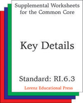 Preview of Key Details (CCSS RI.6.3)