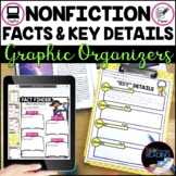 Key Details & Facts Graphic Organizers, Fact vs Opinion, D