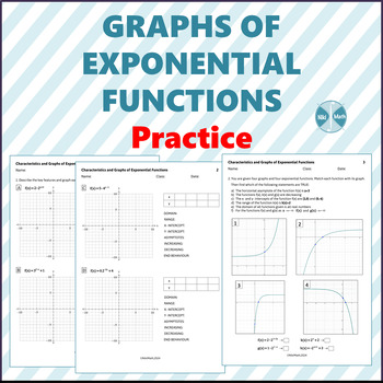 Preview of Key Features and Graphs of Exponential Functions - Practice