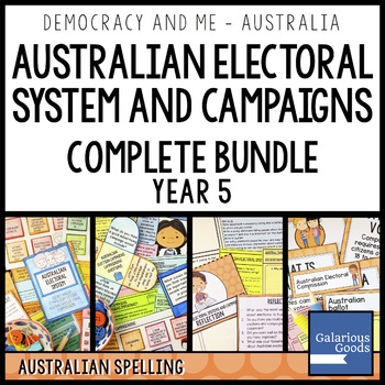 Preview of Australian Elections and Campaigns Complete Bundle | Year 5 HASS Civics