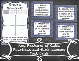 Key Features of Cubic Functions and their Inverses Task Ca