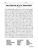 Key Features of U.S. Government Word Search