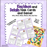 Key Ideas And Details Task Cards and Game RL.2.1 and RL.3.1