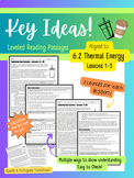 Key Ideas Review #1 Thermal Energy! Lessons 1-3 (Aligned t