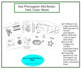 Key Phonograms Minis Set (1 page Coloring Books) | Montess