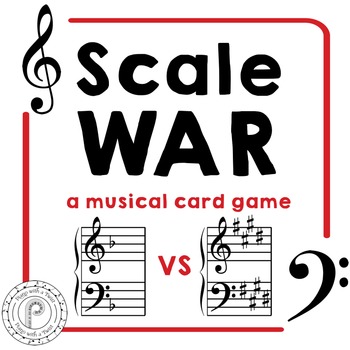 Preview of Key Signature Music Card Game