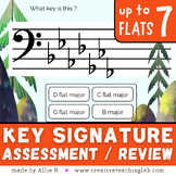 Key Signature Music Game Major Keys up to 7 Flats