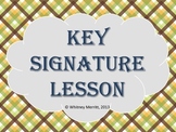 Key Signature Presentation Aid