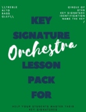 Key Signature Lesson Pack for Orchestra - Treble/Alto/Bass Clef