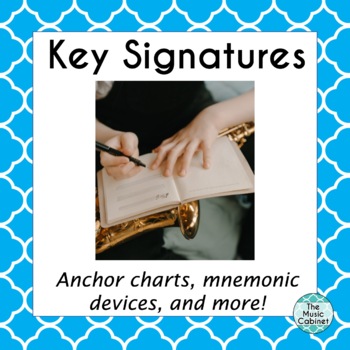 Preview of Key Signatures for major and minor keys in treble, alto, and bass clefs