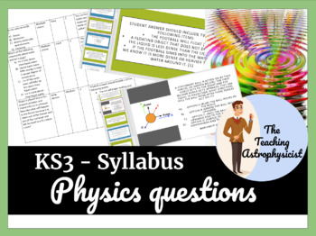 Preview of Key Stage 3 Physics - UK syllabus aligned 335 original questions