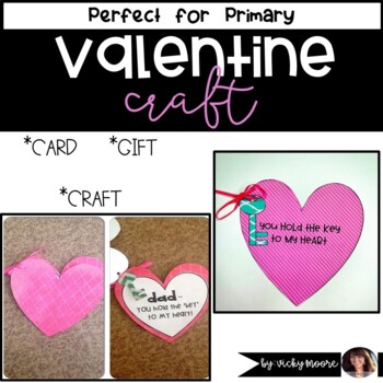 Preview of Valentine's Day Craft | Valentine Day Card | Parent Gift | teachers pay teachers