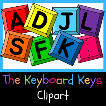 Preview of Keyboard Clip Art
