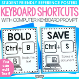Keyboard Computer Shortcuts Posters Kid Friendly Computer 