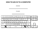 Plain Keyboard Take Home Practice Sheet with Login