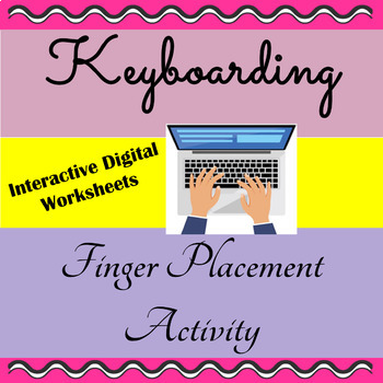 Preview of Keyboarding - Finger Placement Digital Distance Learning