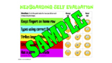 Keyboarding Self-Evaluation Rubric